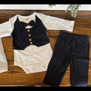 Baby Boy Navy Suit- NEW
